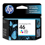 [HP-TIN-CZ638AL] Cartucho De Tinta Tricolor Hp 46 Adva