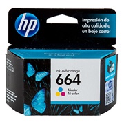 [HP-TIN-F6V28AL] Cartucho De Tinta Tricolor Hp 664