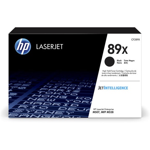 [HP-TO-CF289X] Hp 89X Black Laserjet Toner Cartridge