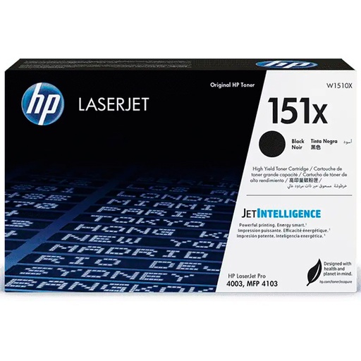 [HP-TO-W1510X] Hp 151X Black Original Laserjet Toner 