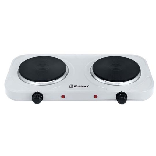 [KOB-PAR-2000HG] Parrilla Eléctrica 2 Quemadores Disco KM-2000 HG