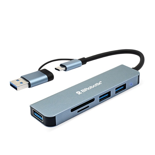 [BR-CO-6005453] Docking Hub Brobotix 5 En 1 Brobotix Usb