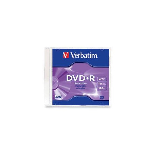 [VER-DIS-95059DV] Disco Verbatim Dvd+R 4.7Gb 16X Individua