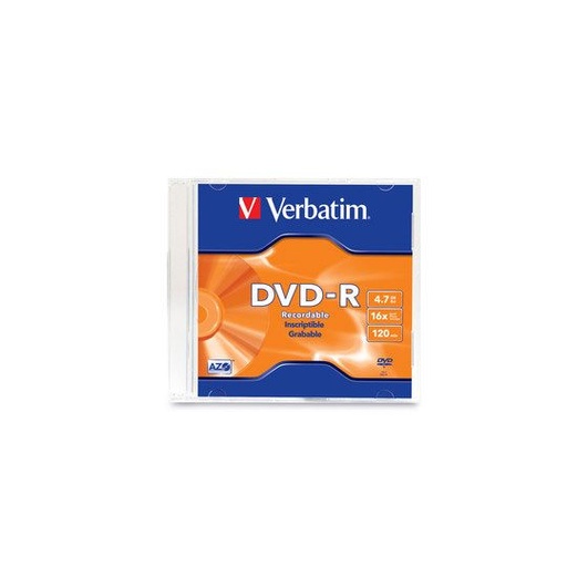 [VER-DIS-95093DV] Disco Verbatim Dvd-R 4.7Gb 16X Individua