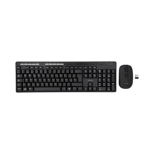 [ACT-ACC-931748] Kit Teclado Y Mouse Acteck Negro