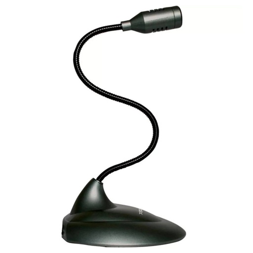 [MC-ACC-110279] Micrófono Perfect Choice Flexible Negro