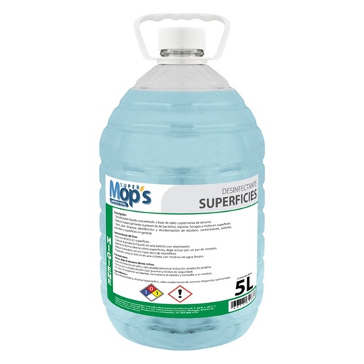 [MOP-DES-5L] Desinfectante Para Superficies De 5 Lt.
