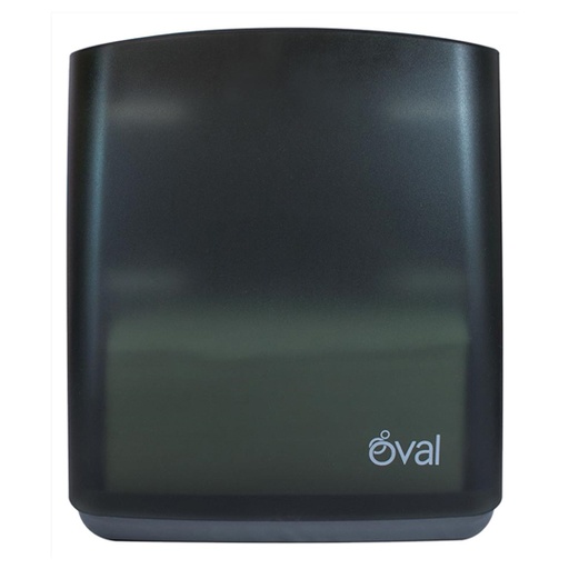 [OVA-DESPT-DV046] Despachador Toalla Interdoblada Larga En Z, Oval Color Humo