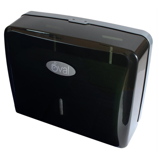 [OVA-DESJ-DV041] Despachador Toalla Interdoblada Oval, Color Humo