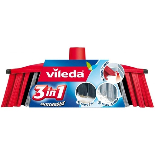[VIL-ESC-152266] Escoba 3 En 1 Antichoque
