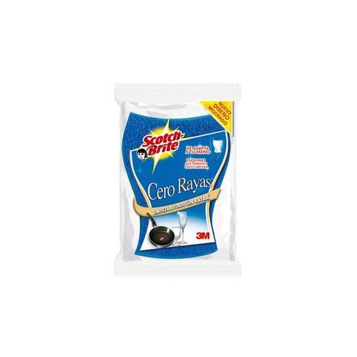 [3M-FIESP-CEROR] Fibra Azul Scotch-Brite 3M Tamaño Chica(
