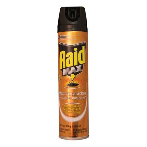 [LJA-RAID-MAX] Insecticida En Aerosol Raid Max, Cucarac