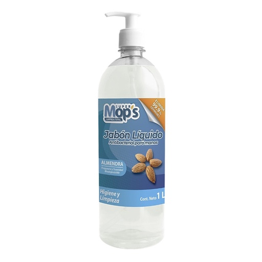[MOP-JABAL-1L] Jabon Para Manos Antibacterial Super Mop