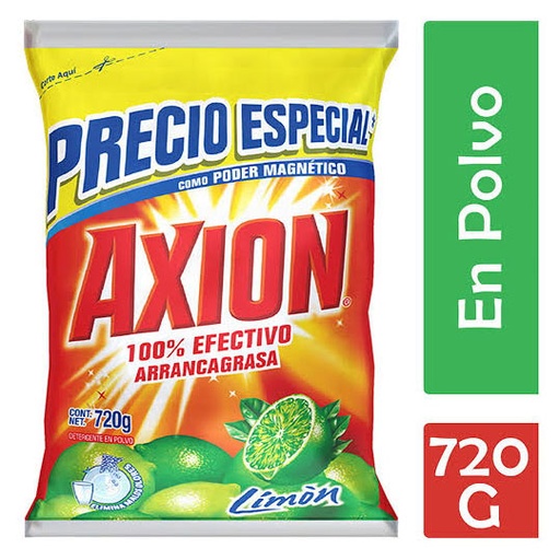 [LJA-DET-AXION] Lavatrastes En Polvo Axion Limon De 720