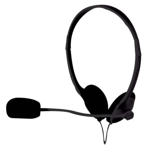 [MC-MIC-993148] Diadema Con Micrófono (Negro)