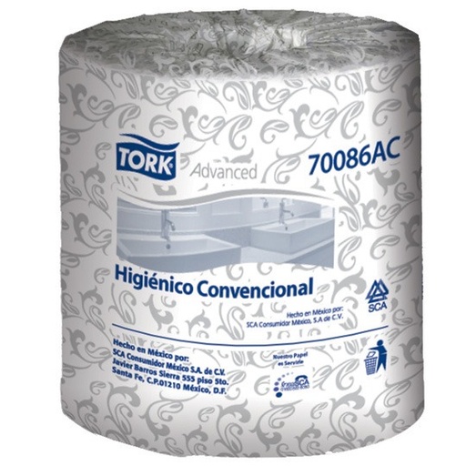 [TOR-HIGT-700148] Papel Higiénico Blanco Tork, Colchon C/