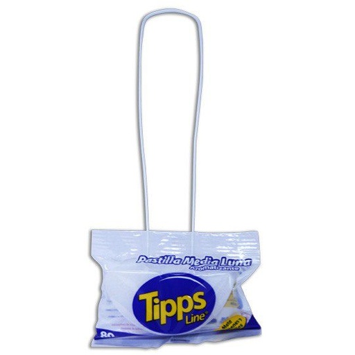 [LJA-PASTIPS-ML] Pastilla Aromatizante Tipps Tipo media Luna, 80Grs, Tipps