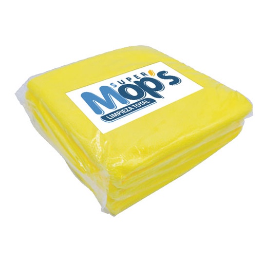 [SMP-PANO-AMA] Paño De Micro Fibra Color Amarillo, 6 Piezas