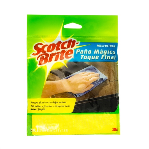 [3M-PANO-TMAGICO] Paño Magico De Microfibra Scotch-Brite 3M
