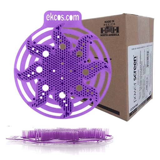 [PW-TAPETE-PWR12] Powerscreen Tapete Anti Salpicadura Morado, Caja Con 10 Piezas