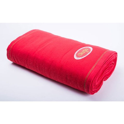 [LJA-FRAN-25RJ] Rollo De Franela Carpe Color Rojo 50Cmx25M