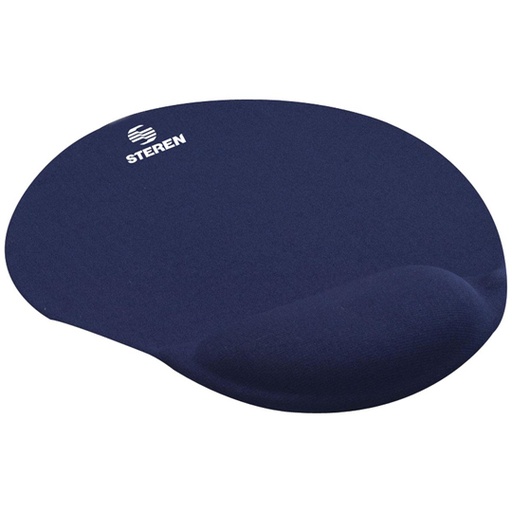 [STE-ACC-040A] Mousepad Ortopedico Steren Azul 1 Pza