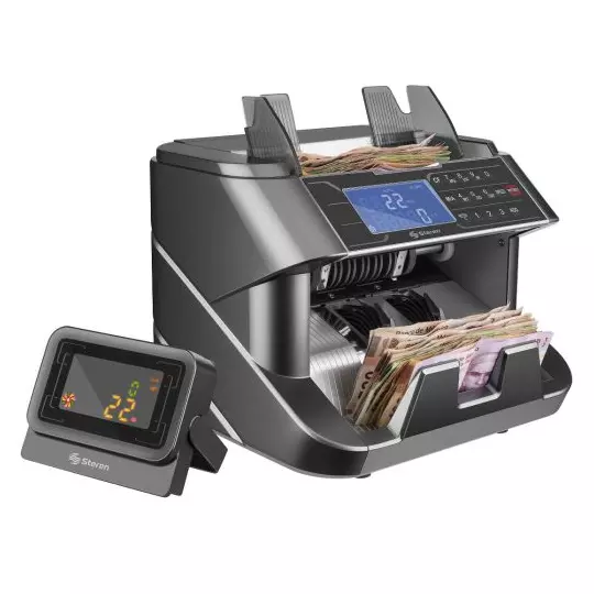 [STE-CON-150] Contadora De Billetes Material Abs Steren