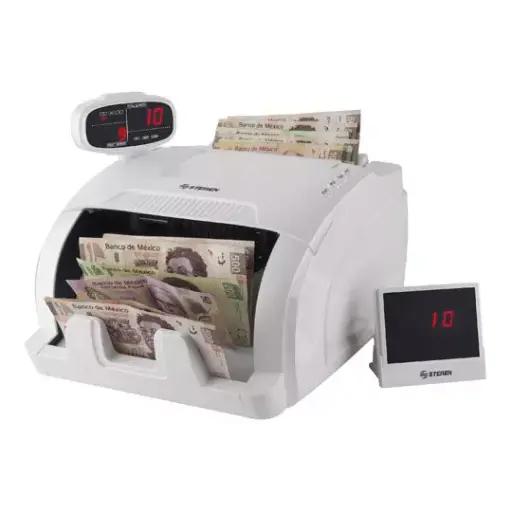 [STE-CONT-BI100] Contadora De Billetes Con Detector Steren