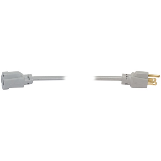 [STE-EXTE-3X163] Extensión De 1 Contacto 3M Para Uso Rudo Steren Color Gris