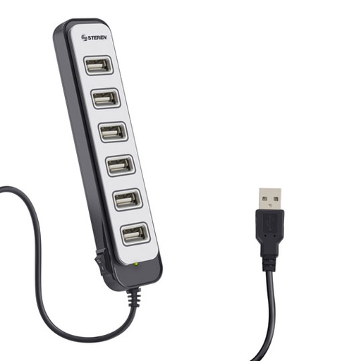 [STE-HUB-537] Hub Usb De 7 Puertos Steren 1 Pza