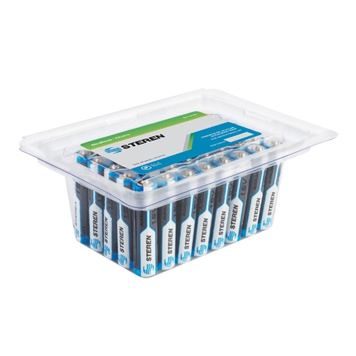 [STE-PIL-AAA40] Pila Alcalina Aaa Steren Blister De 40 P