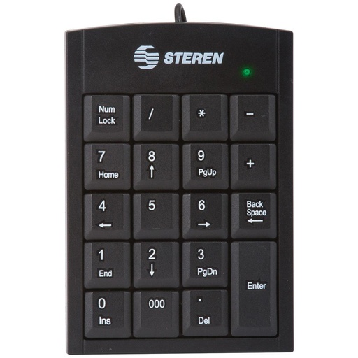 [STE-TEC-625N] Teclado Numerico De Usb Steren 1 Pza