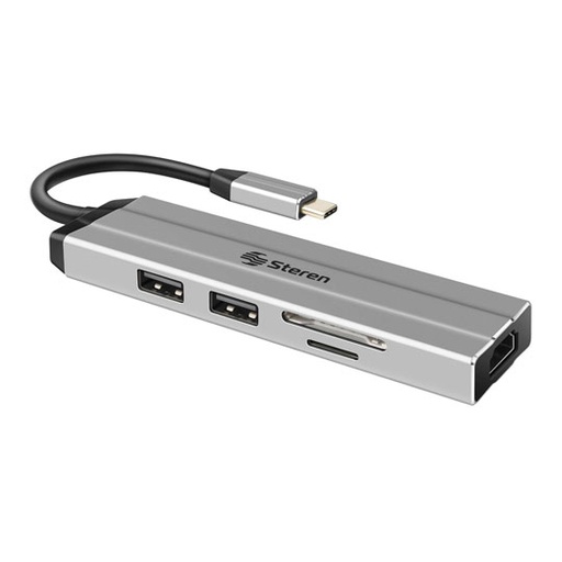 [STE-USB-4740] Estacion De Conexion Usb C 6 En 1