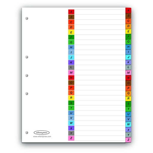 [ACO-SEP-P0448] Separador Multidex Alfabético A-Z Acco T
