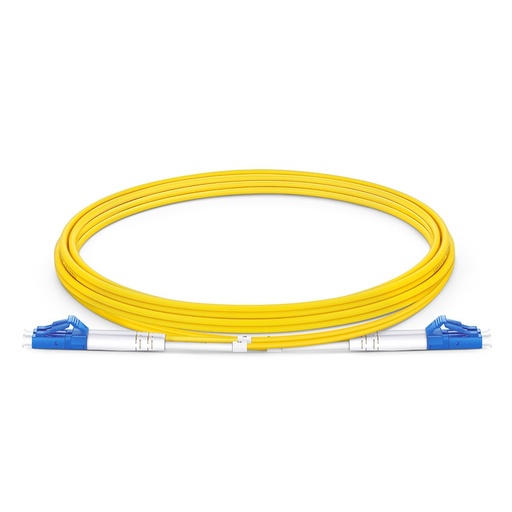 [FS-CAB-40192] Cable/latiguillo/jumper de fibra óptica LC UPC a LC UPC 2m OS2 9/125 dúplex monomodo PVC (OFNR) 2.0mm