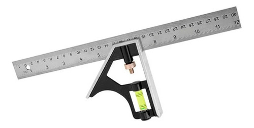 [FOY-E-14207] Foy Escuadra De Combinación Con Mango De Acero 12