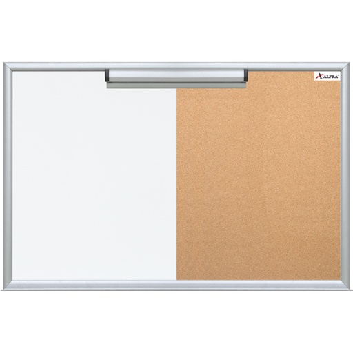 [ALF-PIZ-3245] Pintarrón Mixto Clássico Alfra 60 X 90 Cm