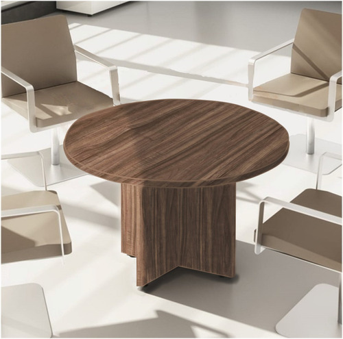 [KLORA-MESA-80X74] Mesa De Juntas Redonda Escritorio Oficina Hogar 80 Diametro