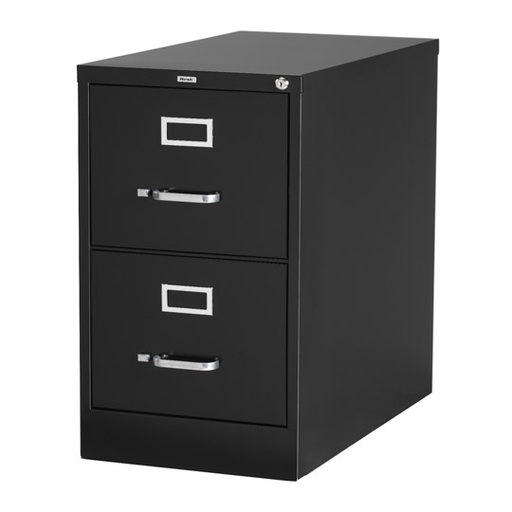 [OFD-AR-14413] Archivero metálico OFFICE DIMENSION tamaño oficio 2 gavetas color negro