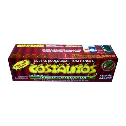 [LJA-BOL-COSTG] Bolsas Negras Grandes Con Jareta, 62 X 80
