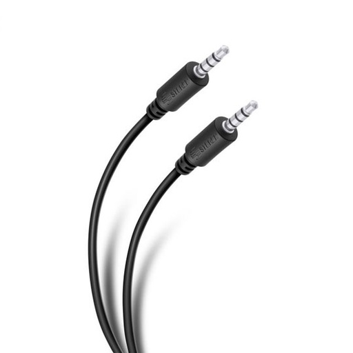 [STE-AUX-255N] Cable Auxiliar 3.5Mm De 4 Polos, 1.8 M Steren