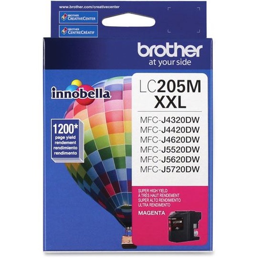 [BRO-TIN-LC205M] Cartucho Brother Color Magenta Lc205M