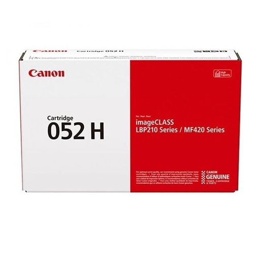 [CAN-TO-052NH] Cartucho Canon Para Toner 052 H Negro