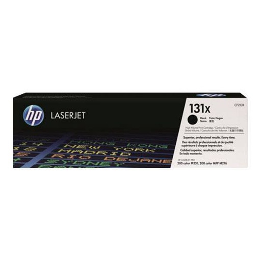[HP-TO-CF210X] Cartucho De Tóner Negro Hp 131X