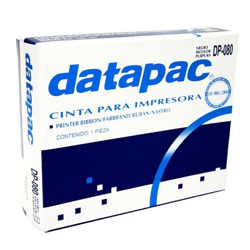 [D080-CIN-DPN] Cinta Datapac Negra Para Impresora Epson