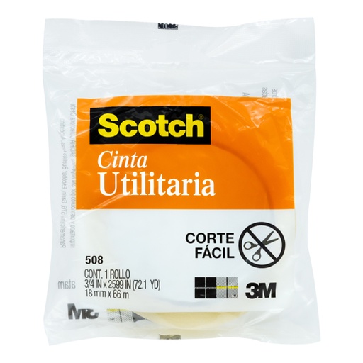 [P3M-ADS-PP18X65] Cinta Utilitaria Mod. 508 Scotch 3M 18X66