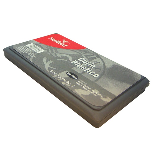 [STA-COJ-521200] Cojín Para Sello Stafford Estuche Plástico No. 2