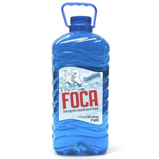 [LCO-DET-FOCAGL] Detergente Liquido Biologico Y Biodegradable Foca de 3.785 Lt.