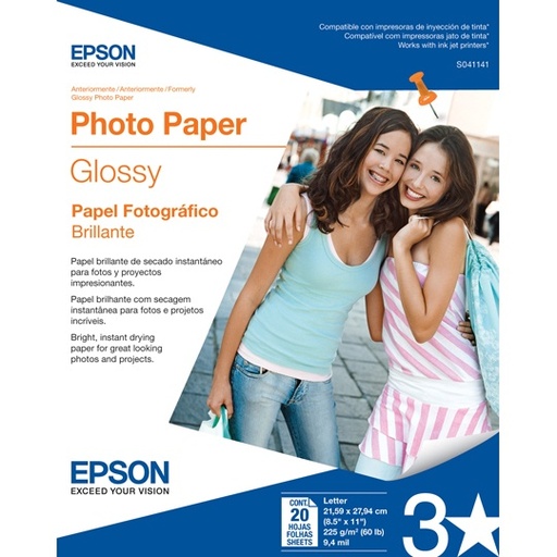 [EPS-PAP-S041141] Papel Fotográfico Epson S041141
