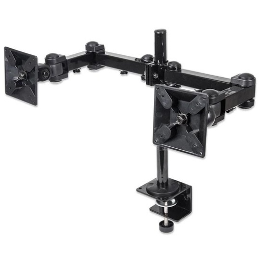 [IC-CO-420808] Soporte articulado Manhattan 2 pantallas planas de 13" a 24" màximo de 6Kg cada una 